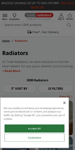 Mobile page screenshot