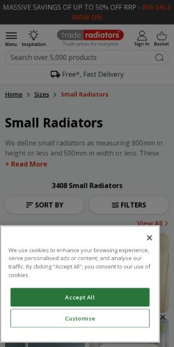 Mobile page screenshot