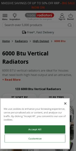 Mobile page screenshot