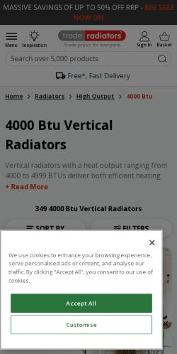 Mobile page screenshot