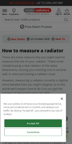 Mobile page screenshot