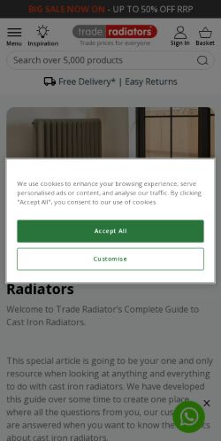 Mobile page screenshot