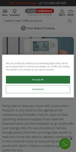 Mobile page screenshot