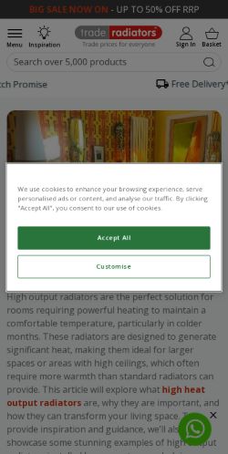 Mobile page screenshot