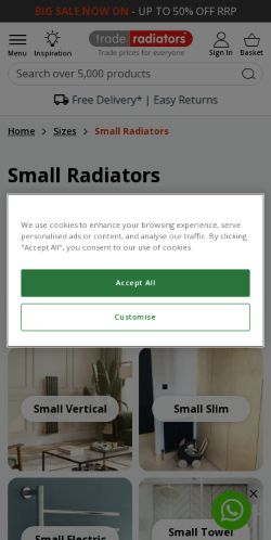 Mobile page screenshot