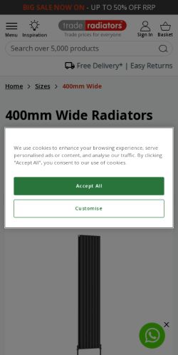 Mobile page screenshot