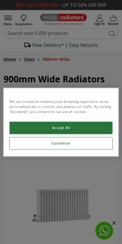 Mobile page screenshot