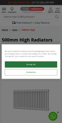 Mobile page screenshot