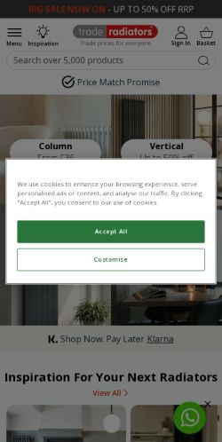 Mobile page screenshot