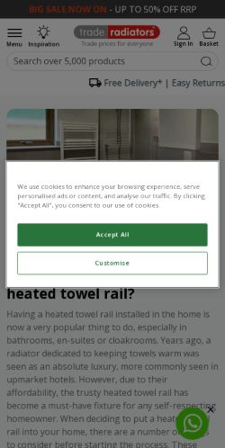 Mobile page screenshot