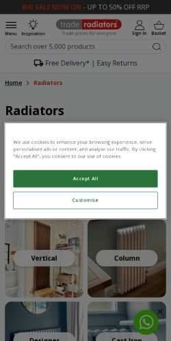 Mobile page screenshot