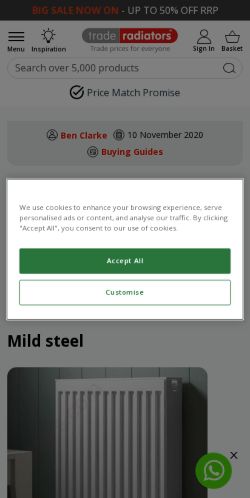 Mobile page screenshot