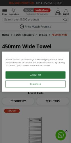 Mobile page screenshot
