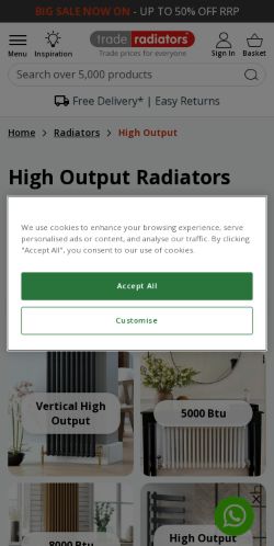 Mobile page screenshot