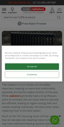 Mobile page screenshot