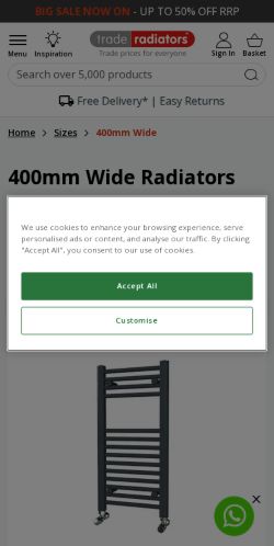 Mobile page screenshot