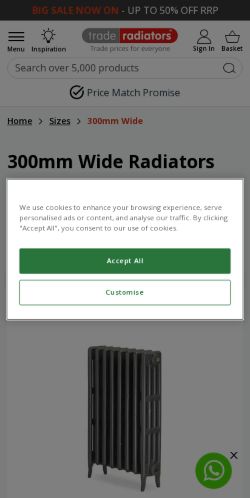 Mobile page screenshot