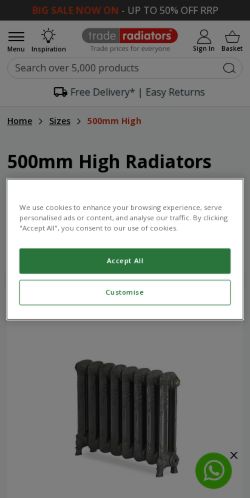 Mobile page screenshot