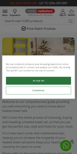 Mobile page screenshot