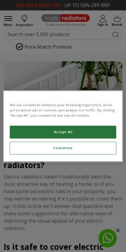 Mobile page screenshot