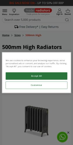 Mobile page screenshot