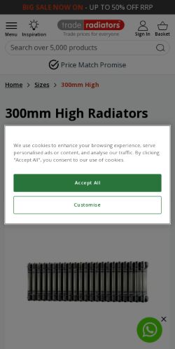 Mobile page screenshot