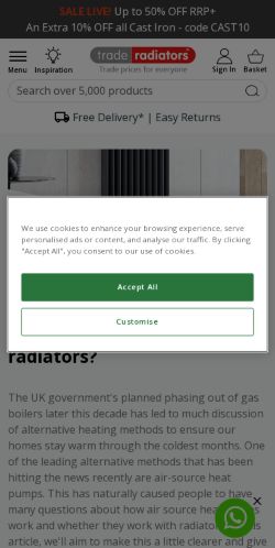 Mobile page screenshot