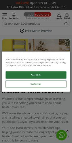 Mobile page screenshot