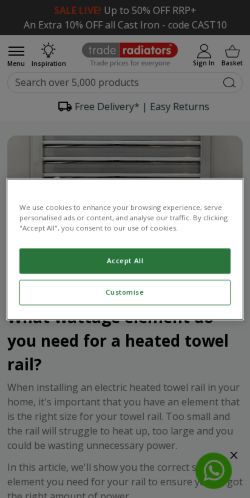 Mobile page screenshot