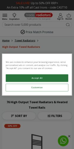 Mobile page screenshot