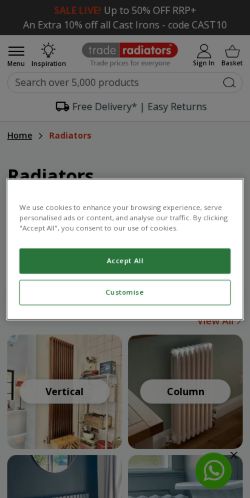 Mobile page screenshot