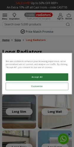 Mobile page screenshot