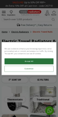 Mobile page screenshot