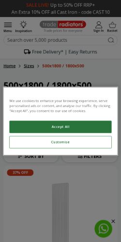 Mobile page screenshot