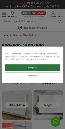 Mobile page screenshot