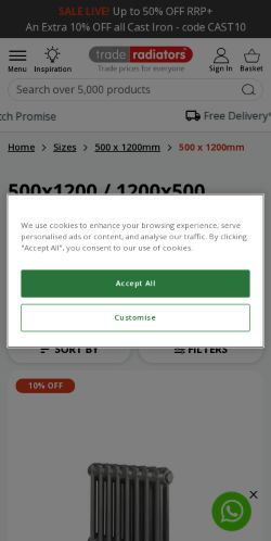 Mobile page screenshot