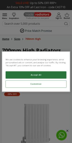 Mobile page screenshot