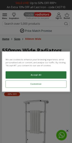 Mobile page screenshot