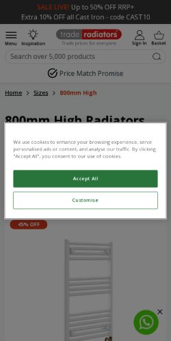 Mobile page screenshot