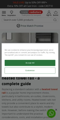 Mobile page screenshot