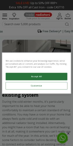 Mobile page screenshot