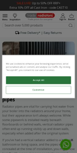 Mobile page screenshot