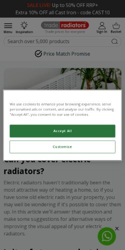 Mobile page screenshot