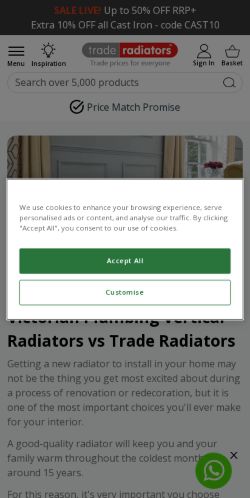 Mobile page screenshot