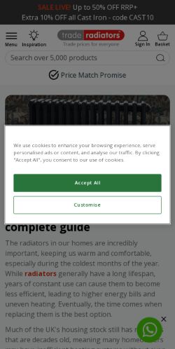 Mobile page screenshot