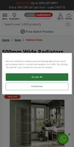 Mobile page screenshot