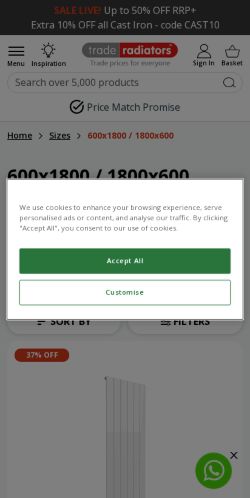 Mobile page screenshot