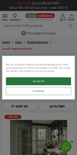 Mobile page screenshot