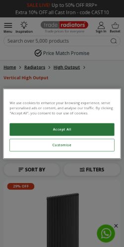 Mobile page screenshot