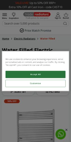Mobile page screenshot